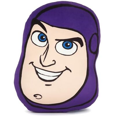 Jay Franco Coussin décoratif en forme de Buzz l'Éclair Disney 30 cm Peluche ultra douce pour enfants et coussin enveloppant Toy Story sous licence officielle Violet Jay Franco Coussin décoratif en forme de Buzz l'Éclair Disney 30 cm Peluche ultra douce pour enfants et coussin enveloppant Toy Story sous licence officielle Violet