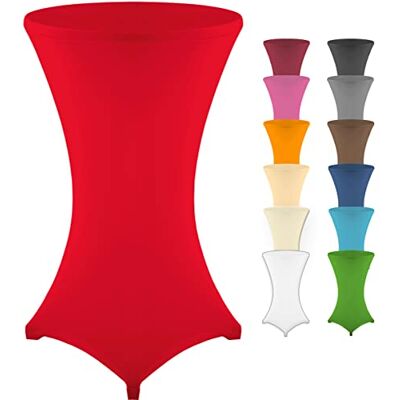 Gräfenstayn ® Diana Housse de table haute stretch avec label Öko-Tex Renfort au niveau des pieds Lavable en machine à 40 °C Diamètre : 60-65 cm 70-75 cm 80-85 cm (Rouge Diamètre : 70-75 cm) Gräfenstayn ® Diana Housse de table haute stretch avec label Öko-Tex Renfort au niveau des pieds Lavable en machine à 40 °C Diamètre : 60-65 cm 70-75 cm 80-85 cm (Rouge Diamètre : 70-75 cm)