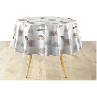Douceur d'Intérieur , Nappe Ronde (Diamètre 160 cm) delicia, PVC Textilia Douceur d'Intérieur , Nappe Ronde (Diamètre 160 cm) delicia, PVC Textilia