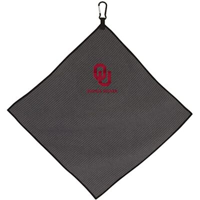 Team Effort Collegiate Oklahoma Sooners Serviette en microfibre 38,1 x 38,1 cm Team Effort Collegiate Oklahoma Sooners Serviette en microfibre 38,1 x 38,1 cm