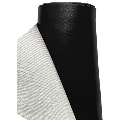 A-Express Tissu en similicuir vinyle imperméable pour vêtements et tapisseries Noir 1 m 100 cm x 140 cm A-Express Tissu en similicuir vinyle imperméable pour vêtements et tapisseries Noir 1 m 100 cm x 140 cm