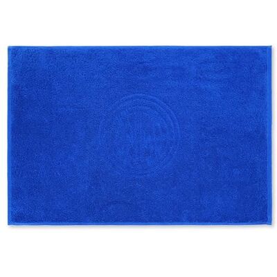 Inter Tapis de bain, couleur bleu, 100% coton, taille unique, série A, produit officiel Inter Tapis de bain, couleur bleu, 100% coton, taille unique, série A, produit officiel