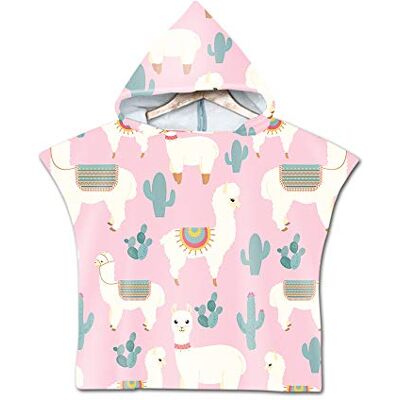 Treer Enfants Serviette de Plage Poncho À Capuchon, Microfibre Séchage Rapide Sports Bain Robes Peignoir Plage Serviettes de Natation pour Garçon,Fille (60x60cm,Cactus Rose) Treer Enfants Serviette de Plage Poncho À Capuchon, Microfibre Séchage Rapide Sports Bain Robes Peignoir Plage Serviettes de Natation pour Garçon,Fille (60x60cm,Cactus Rose)