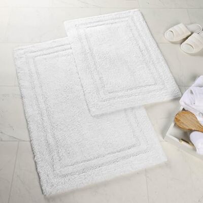 H&M Ensemble de Tapis de Bain en Coton - 2 Pièces - Antidérapant H&M Ensemble de Tapis de Bain en Coton - 2 Pièces - Antidérapant