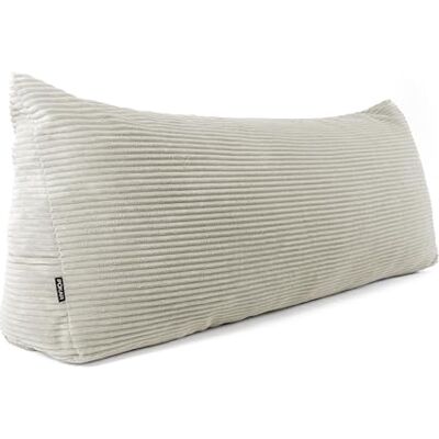 POKAR Coussin de dossier En velours côtelé 70 x 40 x 20 cm Coussin de lecture pour lit et canapé Coussin de canapé pour dossier Grand coussin mural avec poches latérales Certifié Öko-Tex POKAR Coussin de dossier En velours côtelé 70 x 40 x 20 cm Coussin de lecture pour lit et canapé Coussin de canapé pour dossier Grand coussin mural avec poches latérales Certifié Öko-Tex