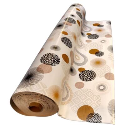 MadeInNature Nappe très épaisse imprimée, protège Table Type Gomme 2mm Tailles et Motifs au Choix, Nappe Anti-tâche (140x100 cm, Zoya Noir) MadeInNature Nappe très épaisse imprimée, protège Table Type Gomme 2mm Tailles et Motifs au Choix, Nappe Anti-tâche (140x100 cm, Zoya Noir)