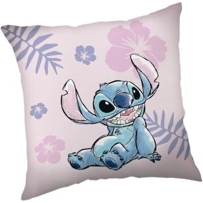 Disney Lilo & Stitch Coussin carré Rose 40 x 40 cm Disney Lilo & Stitch Coussin carré Rose 40 x 40 cm