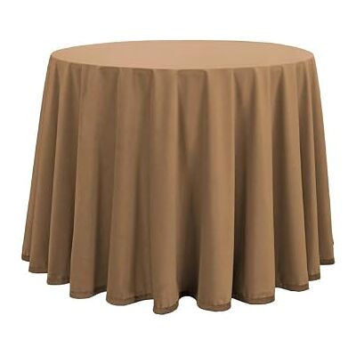 Martina Home Table en velours 90 x 90 cm carrée Camel Martina Home Table en velours 90 x 90 cm carrée Camel