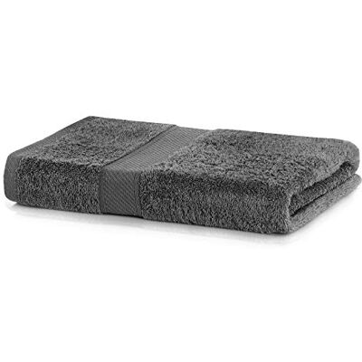 DecoKing Serviette de bain 70 x 140 cm en coton graphite, viscose de bambou, absorbant, antibactérien, bambou, gris, anthracite, gris graphite DecoKing Serviette de bain 70 x 140 cm en coton graphite, viscose de bambou, absorbant, antibactérien, bambou, gris, anthracite, gris graphite