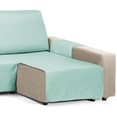 Martina Home Housse de chaise longue rembourrée Diamond, 280 cm, eau de mer Universel Martina Home Housse de chaise longue rembourrée Diamond, 280 cm, eau de mer Universel