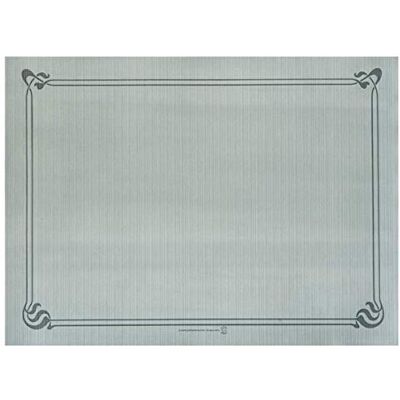 Garcia de Pou Sets de table en cellulose, gris, 31 x 43 cm Garcia de Pou Sets de table en cellulose, gris, 31 x 43 cm