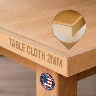 Trente Nappe Transparente 110 x 260 cm 2mm Nappe rectangulaire Anti Tache avec Bords inclinés, Protection Table Lavable, Toile cirée au Mètre, Nappe Plastique pour l'intérieur et l'extérieur Trente Nappe Transparente 110 x 260 cm 2mm Nappe rectangulaire Anti Tache avec Bords inclinés, Protection Table Lavable, Toile cirée au Mètre, Nappe Plastique pour l'intérieur et l'extérieur
