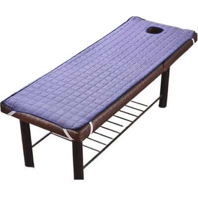 MDSIOKHJ Surmatelas pour table de massage avec trous pour salon de beauté Plusieurs tailles Violet 190 x 80 cm MDSIOKHJ Surmatelas pour table de massage avec trous pour salon de beauté Plusieurs tailles Violet 190 x 80 cm