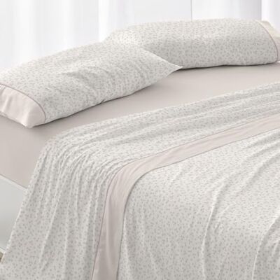 Blanco Parure de lit Lit de 135 cm (+ dimensions disponibles) Design 539 Couleur beige (135 x 190/200 cm) Blanco Parure de lit Lit de 135 cm (+ dimensions disponibles) Design 539 Couleur beige (135 x 190/200 cm)