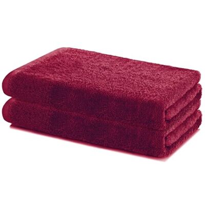 Lavea ® Lot de 2 Draps de Douche 60x120 cm Bordeaux 100% Coton – Serviettes, Draps de Douche & Sets de Serviettes Doux et Très Absorbants, Certifiés OEKO-TEX® Lavea ® Lot de 2 Draps de Douche 60x120 cm Bordeaux 100% Coton – Serviettes, Draps de Douche & Sets de Serviettes Doux et Très Absorbants, Certifiés OEKO-TEX®