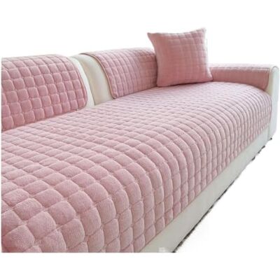 MTKSFDC Housse de canapé en peluche en flanelle douce Coussin protecteur de meubles rembourré antidérapant pour salon, housse de canapé, serviette chaude pour canapé (7,70 x 70 cm MTKSFDC Housse de canapé en peluche en flanelle douce Coussin protecteur de meubles rembourré antidérapant pour salon, housse de canapé, serviette chaude pour canapé (7,70 x 70 cm
