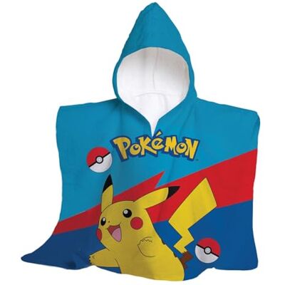 Hermet Pokémon Serviette Maxi Enfant 60x60cm - Plage Piscine Coton Hermet Pokémon Serviette Maxi Enfant 60x60cm - Plage Piscine Coton