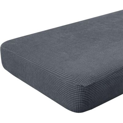 Hokway Housses de coussin extensibles et réversibles pour canapé (gris, taille L) Hokway Housses de coussin extensibles et réversibles pour canapé (gris, taille L)