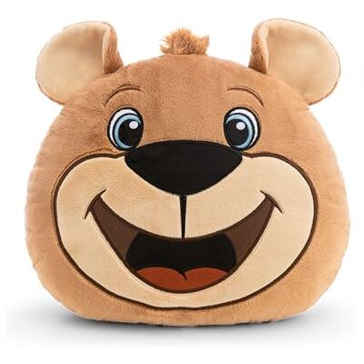 NICI Berni Coussin FC Bayern Munich, 33 x 28 cm, Marron 63176 Coussin moelleux pour enfants et adultes, coussin en peluche, idéal pour la maison, la maternelle ou les déplacements NICI Berni Coussin FC Bayern Munich, 33 x 28 cm, Marron 63176 Coussin moelleux pour enfants et adultes, coussin en peluche, idéal pour la maison, la maternelle ou les déplacements
