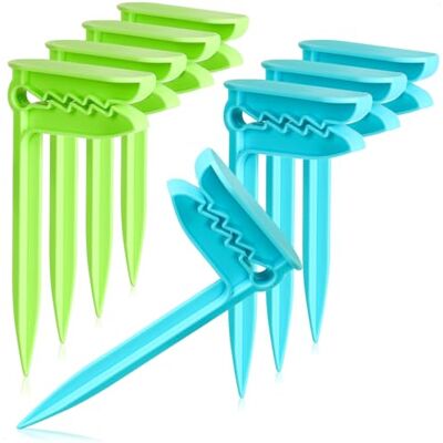 com-four ® 8x Pinces pour Serviettes de Plage Grandes pinces pour fixer les serviettes sur transats, idéales pour camping, voyage, pique-nique et vacances com-four ® 8x Pinces pour Serviettes de Plage Grandes pinces pour fixer les serviettes sur transats, idéales pour camping, voyage, pique-nique et vacances