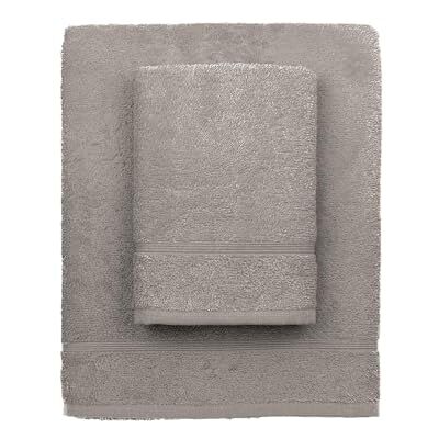 ZER0BED Ensemble de 2 serviettes de coton unies ZER0BED Ensemble de 2 serviettes de coton unies