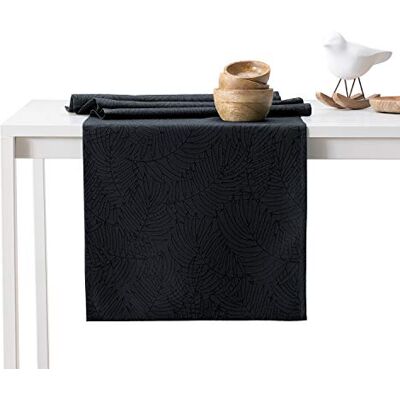 Nappe AmeliaHome GAIA - Motif Végétal, 30x100, Rectangulaire Nappe AmeliaHome GAIA - Motif Végétal, 30x100, Rectangulaire