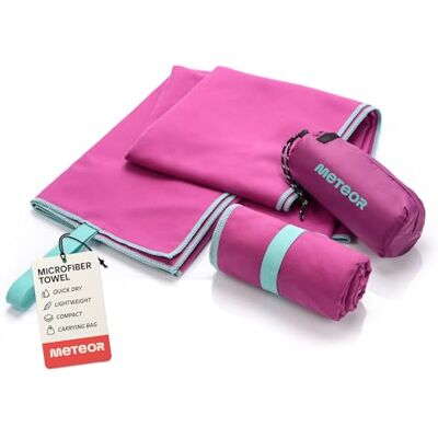 meteor Serviettes de sport L XL XXL Tailles 9 couleurs Ultra légères en microfibre Ultra absorbante Serviette de fitness Serviette de voyage Serviette de sauna Serviette de plage meteor Serviettes de sport L XL XXL Tailles 9 couleurs Ultra légères en microfibre Ultra absorbante Serviette de fitness Serviette de voyage Serviette de sauna Serviette de plage