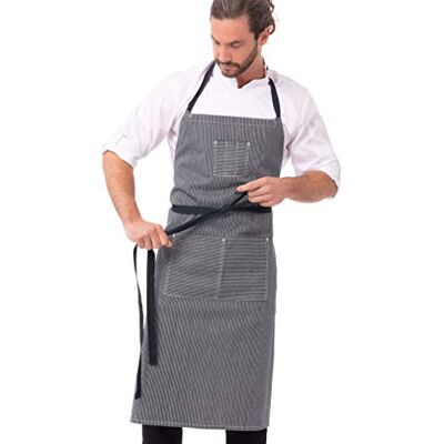 Chef Works Tablier à bavette réglable Portland Chef Works Tablier à bavette réglable Portland