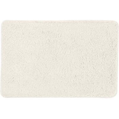 Kleine Wolke Tapis de bain SCOTT Blanc 50 x 40 cm Certifié OEKO-TEX, envers antidérapant, compatible chauffage au sol, lavable en machine, 100% polyester Kleine Wolke Tapis de bain SCOTT Blanc 50 x 40 cm Certifié OEKO-TEX, envers antidérapant, compatible chauffage au sol, lavable en machine, 100% polyester