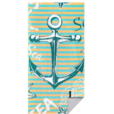 KUOGAS Serviette de plage xxl 90 × 180, grande serviette en microfibre à séchage rapide, serviette de bain sans sable, couverture de mer femme KUOGAS Serviette de plage xxl 90 × 180, grande serviette en microfibre à séchage rapide, serviette de bain sans sable, couverture de mer femme