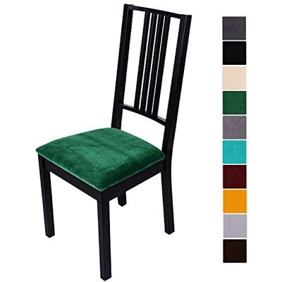 Homaxy Housse De Chaise, Housse de Chaise Universelle Lavables, Housse de Salle à Manger Universel, très Facile à Nettoyer et Durable, Facile à Installer (Vert, 4 pièces) Homaxy Housse De Chaise, Housse de Chaise Universelle Lavables, Housse de Salle à Manger Universel, très Facile à Nettoyer et Durable, Facile à Installer (Vert, 4 pièces)