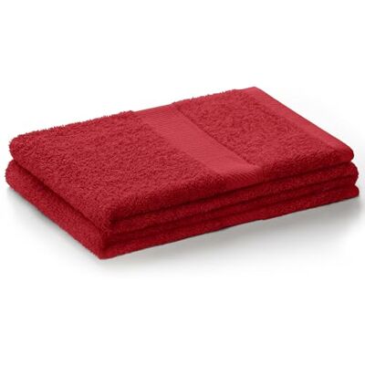 DecoKing Serviette de Bain 50x100 cm Coton Bambou Viscose Rouge Foncé Bordeaux Absorbant Antibactérien Bamboo Bamby DecoKing Serviette de Bain 50x100 cm Coton Bambou Viscose Rouge Foncé Bordeaux Absorbant Antibactérien Bamboo Bamby