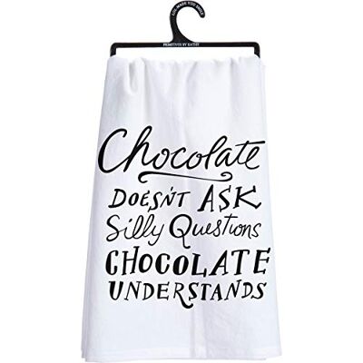 Primitives by Kathy Torchon en coton, chocolat Doesn't Ask, 71,1 x 71,1 cm Primitives by Kathy Torchon en coton, chocolat Doesn't Ask, 71,1 x 71,1 cm
