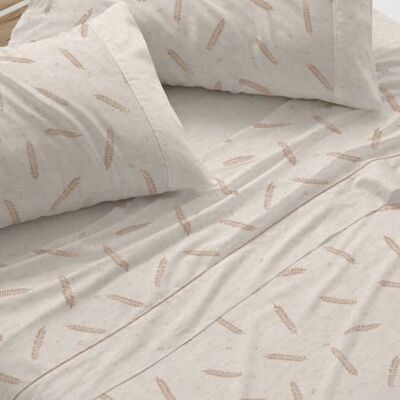 Blanco Parure de lit Lit de 135 cm (+ dimensions disponibles) Design 046 Couleur sable (135 x 190/200 cm) Blanco Parure de lit Lit de 135 cm (+ dimensions disponibles) Design 046 Couleur sable (135 x 190/200 cm)