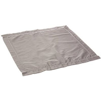 Garnier Thiebaut Garnier-Thiebaut AVA UNI Housse de Coussin, Coton, Gris, 40 x 40 cm Garnier Thiebaut Garnier-Thiebaut AVA UNI Housse de Coussin, Coton, Gris, 40 x 40 cm