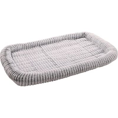 FLAMINGO Coussin Stella Plat Gris/Blanc 100,5x63,5CM FLAMINGO Coussin Stella Plat Gris/Blanc 100,5x63,5CM