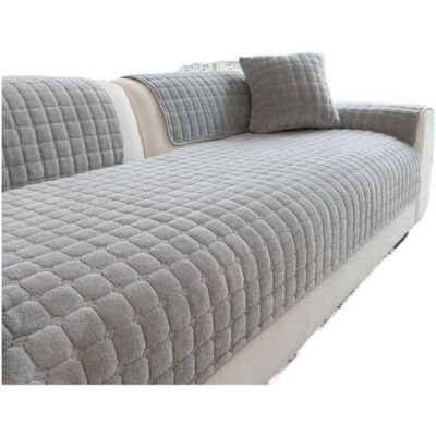 MTKSFDC Housse de canapé en peluche en flanelle douce Coussin protecteur de meubles rembourré antidérapant pour salon, housse de canapé, serviette chaude pour canapé (1,70 x 90 cm MTKSFDC Housse de canapé en peluche en flanelle douce Coussin protecteur de meubles rembourré antidérapant pour salon, housse de canapé, serviette chaude pour canapé (1,70 x 90 cm