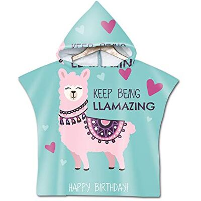 Treer Enfants Serviette de Plage Poncho À Capuchon, 3D Dessin Animé Microfibre Séchage Rapide Sports Bain Robes Peignoir Plage Serviettes de Natation pour Garçon,Fille (Agneau Rose Vert,60 * 60cm) Treer Enfants Serviette de Plage Poncho À Capuchon, 3D Dessin Animé Microfibre Séchage Rapide Sports Bain Robes Peignoir Plage Serviettes de Natation pour Garçon,Fille (Agneau Rose Vert,60 * 60cm)