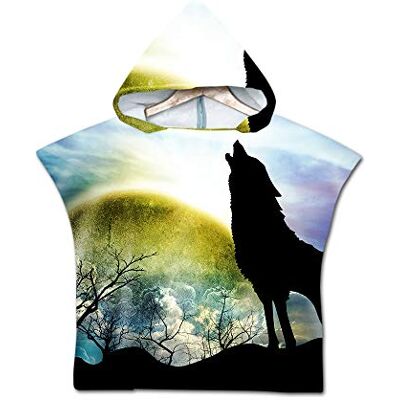 Treer Enfants Serviette de Plage Poncho À Capuchon, 3D Dessin Animé Microfibre Séchage Rapide Sports Bain Robes Peignoir Plage Serviettes de Natation pour Garçon,Fille (60 * 60cm,Lumière du Soleil) Treer Enfants Serviette de Plage Poncho À Capuchon, 3D Dessin Animé Microfibre Séchage Rapide Sports Bain Robes Peignoir Plage Serviettes de Natation pour Garçon,Fille (60 * 60cm,Lumière du Soleil)
