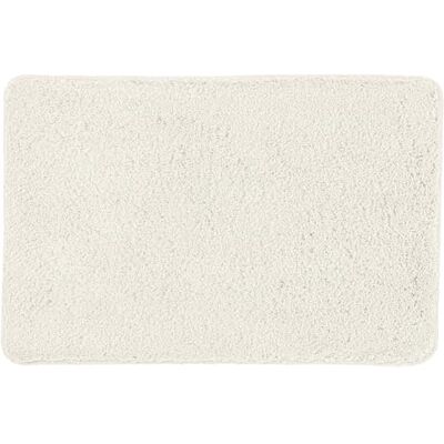 Kleine Wolke Tapis de bain SCOTT Blanc 50 x 70 cm Certifié OEKO-TEX, dessous antidérapant, compatible chauffage au sol, lavable en machine, 100% polyester Kleine Wolke Tapis de bain SCOTT Blanc 50 x 70 cm Certifié OEKO-TEX, dessous antidérapant, compatible chauffage au sol, lavable en machine, 100% polyester