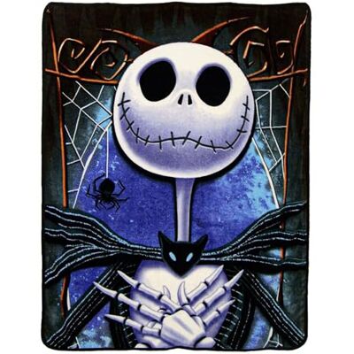 Disney Couverture Northwest L'étrange Noël de monsieur Jack Couverture Micro Raschel 116,8 x 152,4 cm Multicolore Disney Couverture Northwest L'étrange Noël de monsieur Jack Couverture Micro Raschel 116,8 x 152,4 cm Multicolore