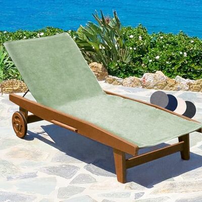 Beautissu serviette de plage XL antidérapante 100% coton pour chaises drap 70x200cm vert clair 100 % drap de lit antidérapant idéale longues de jardin et Housse transat linge bronzage éponge Marbella Beautissu serviette de plage XL antidérapante 100% coton pour chaises drap 70x200cm vert clair 100 % drap de lit antidérapant idéale longues de jardin et Housse transat linge bronzage éponge Marbella