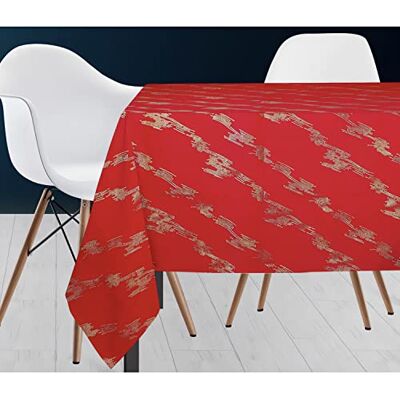 Soleil d'Ocre Nappe Comete - Tablier festif 180x180cm Soleil d'Ocre Nappe Comete - Tablier festif 180x180cm