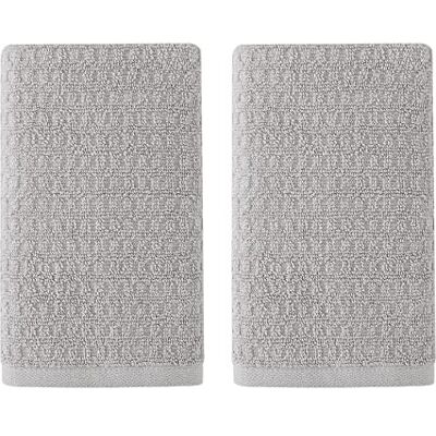 Tommy Bahama Lot de 2 Serviettes de toilette en coton, douces et absorbantes, résistantes à la décoloration et non pelucheuses, Gris (Northern Pacific Grey) Tommy Bahama Lot de 2 Serviettes de toilette en coton, douces et absorbantes, résistantes à la décoloration et non pelucheuses, Gris (Northern Pacific Grey)