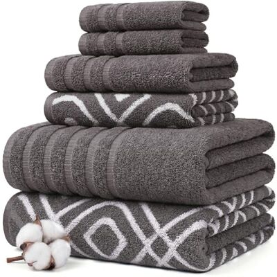 Ensemble de Serviettes en Coton Amrapur Overseas - Jacquard Doux 550g/m² Ensemble de Serviettes en Coton Amrapur Overseas - Jacquard Doux 550g/m²
