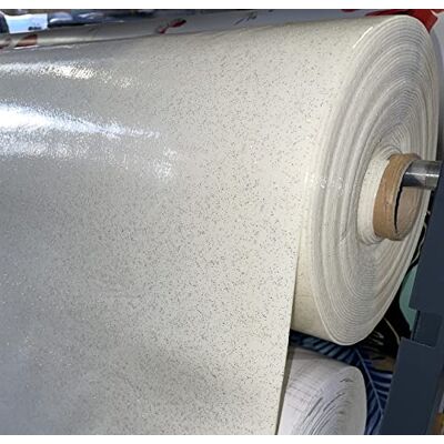 KGS Nappe Bulgomme Imprimée Paillettes Au mètre- Plusieurs Coloris (Blanc, 140x100) KGS Nappe Bulgomme Imprimée Paillettes Au mètre- Plusieurs Coloris (Blanc, 140x100)
