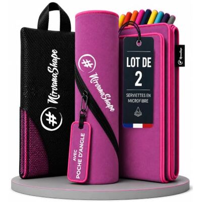 NirvanaShape Serviette microfibre absorbante et légère à séchage rapide Drap de bain pour voyage, sport, yoga et sauna NirvanaShape Serviette microfibre absorbante et légère à séchage rapide Drap de bain pour voyage, sport, yoga et sauna