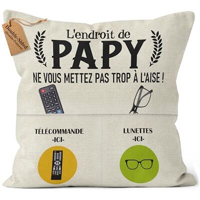 CROWNLY CRYSTAL CROWNLY® Cadeau Papy Housse De Coussin 45x45 Cadeau Personnalisé Cadeau Grand Pere Cadeau Papi Cadeau Grand Pere Cadeaux Papi Idee Cadeau Grand Pere Cadeau Anniversaire Homme CROWNLY CRYSTAL CROWNLY® Cadeau Papy Housse De Coussin 45x45 Cadeau Personnalisé Cadeau Grand Pere Cadeau Papi Cadeau Grand Pere Cadeaux Papi Idee Cadeau Grand Pere Cadeau Anniversaire Homme