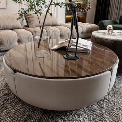 NURPELLE Protection de table ronde en PVC transparent avec bords biseautés de 2 mm d'épaisseur Disponible en plusieurs tailles ou personnalisable 70 cm de diamètre NURPELLE Protection de table ronde en PVC transparent avec bords biseautés de 2 mm d'épaisseur Disponible en plusieurs tailles ou personnalisable 70 cm de diamètre