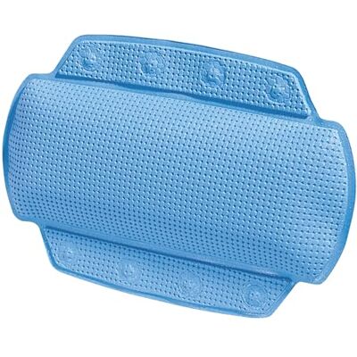 Spirella Coussin de bain Alaska bleu clair avec 8 ventouses antibactérien Antidérapant et lavable 23 x 32 cm Spirella Coussin de bain Alaska bleu clair avec 8 ventouses antibactérien Antidérapant et lavable 23 x 32 cm